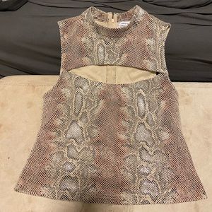 Urban Outfitters SnakeSkin top